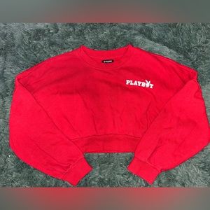 Playboy Crop-top Sweater